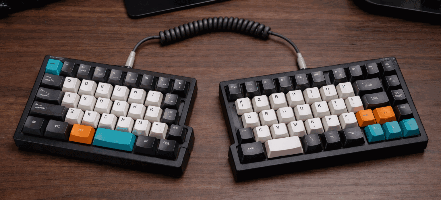 Clavier split modulaire