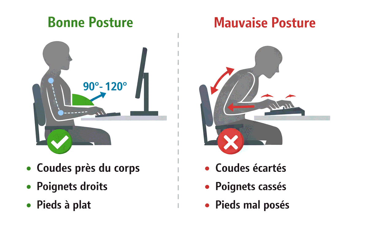 Position recommandée