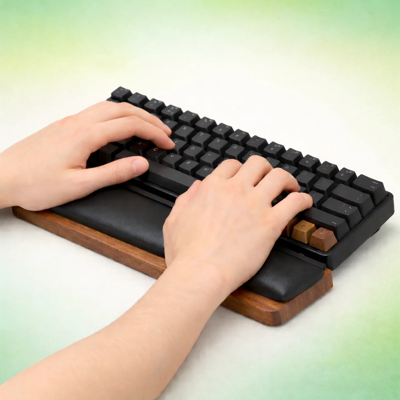 Illustration pour Posture et positions des mains pour taper vite sans douleur