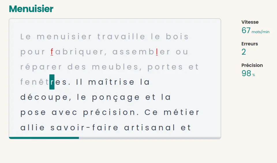 Apercu principal suivi