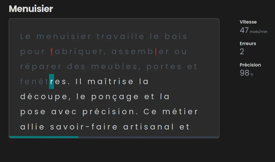 Apercu principal suivi