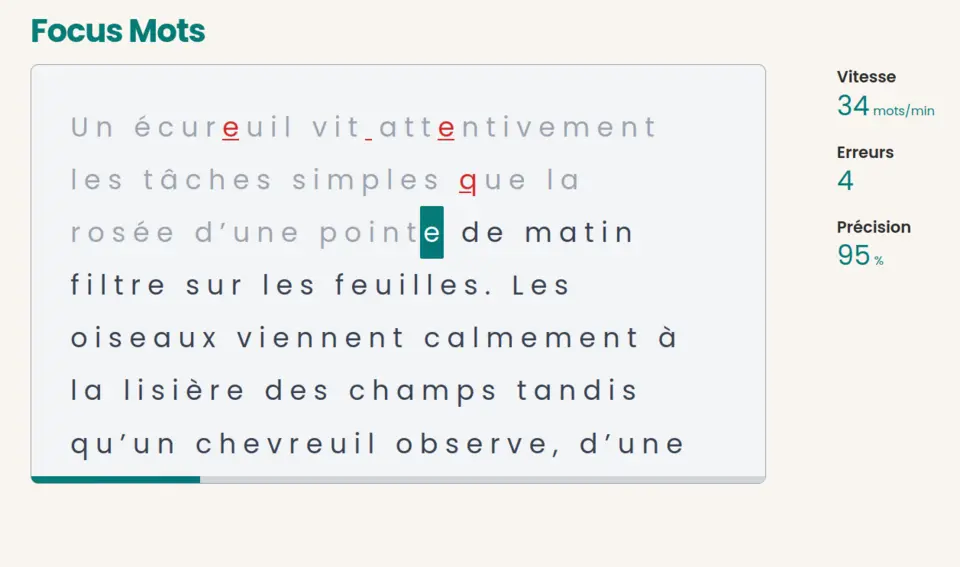 Apercu principal personnalisation