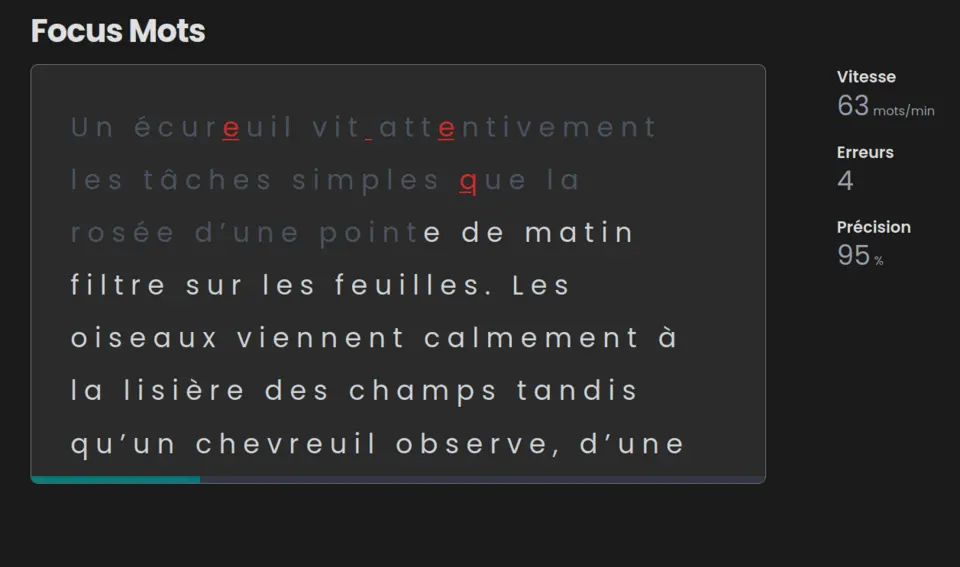 Apercu principal personnalisation